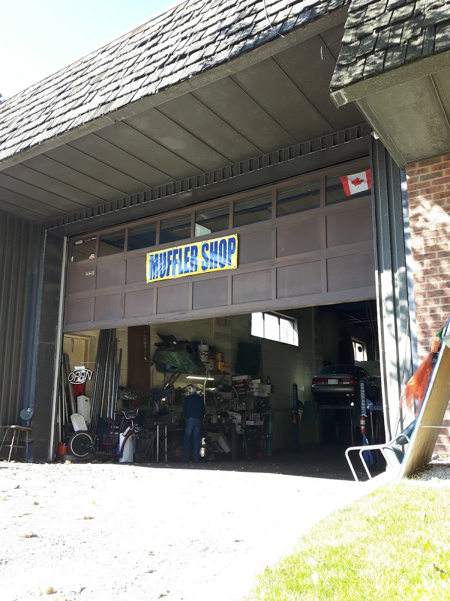 The BB Fabricators bay door at 220 Norseman, Etobicoke